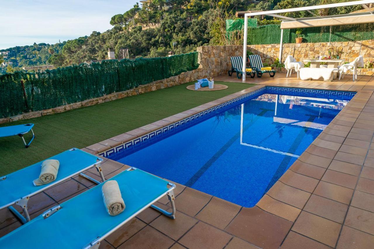 Villa Natura Lux, Piscina Privada Y Zona Exterior Тоса де Мар Екстериор снимка